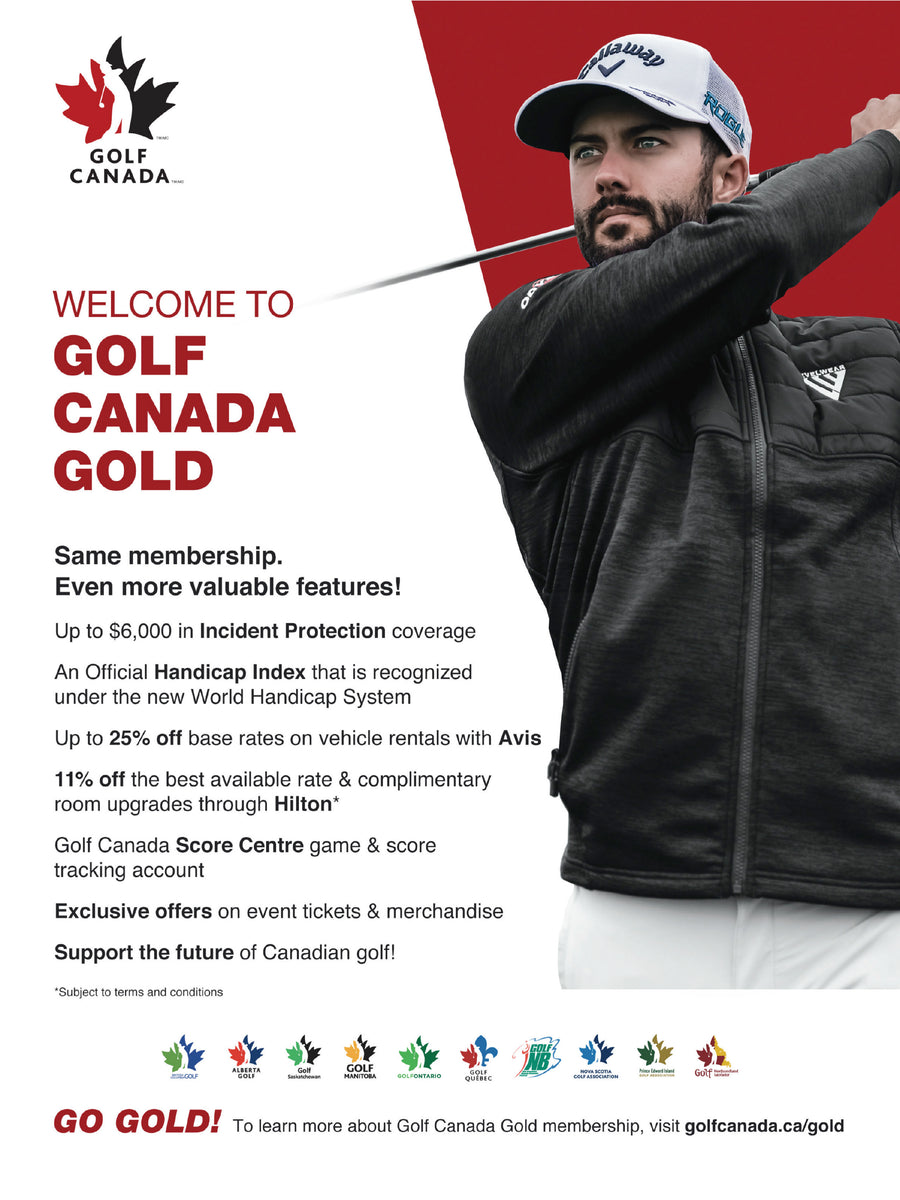 Golf Members Receive a Golf Canada Gold Membership St. Marys Golf