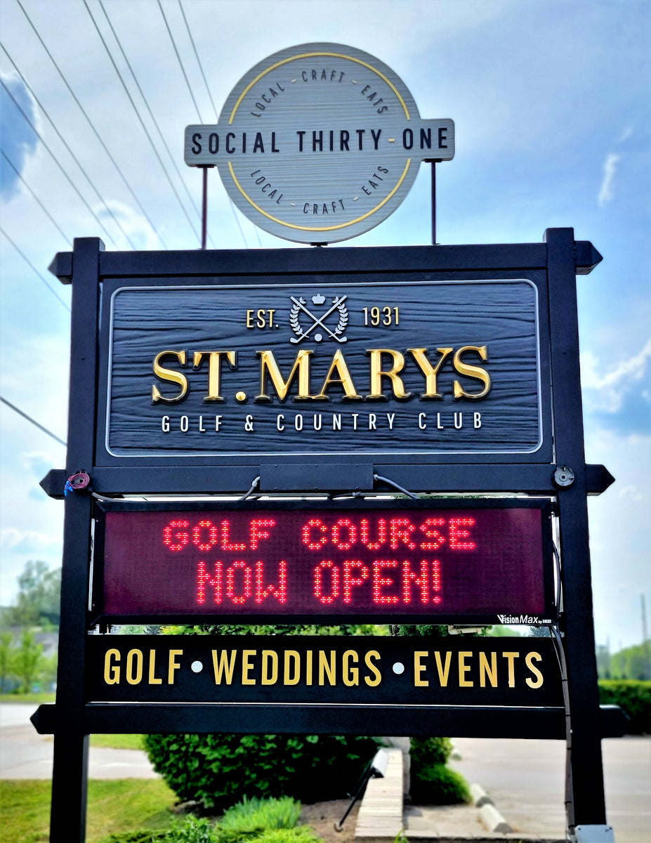 Changes at St. Marys Golf Course for the Golf Season St. Marys Golf