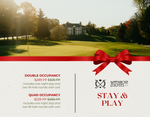 Load image into Gallery viewer, Stay & Play Golf Package | 36 | Holiday Specials