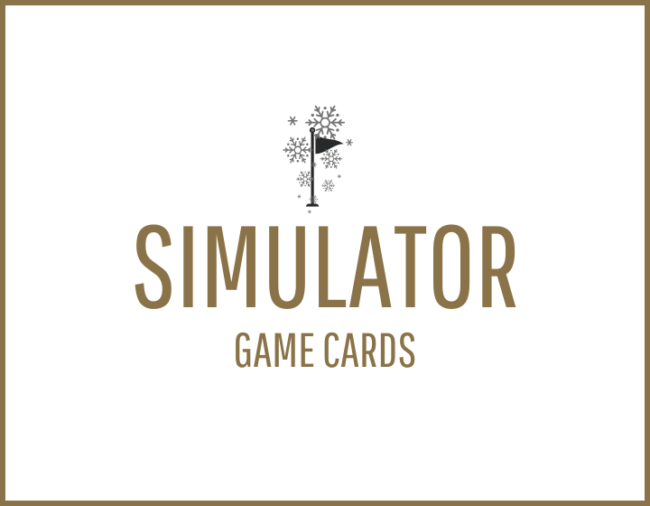 Simulator Game Card