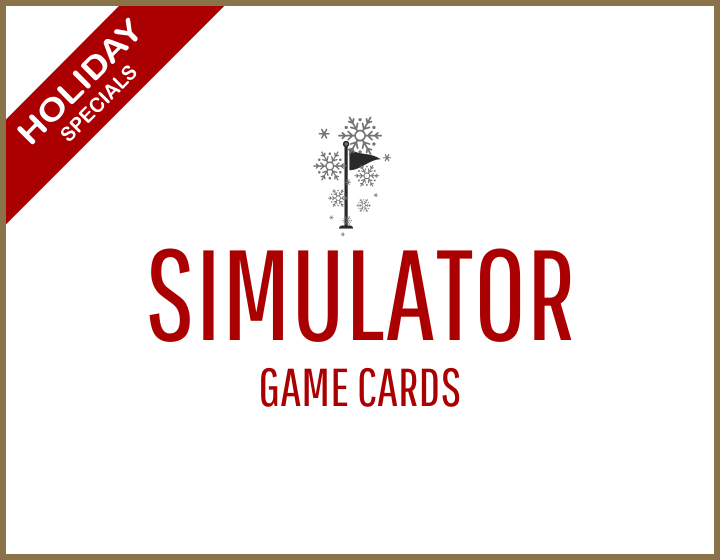 Simulator Game Card | Holiday Offer